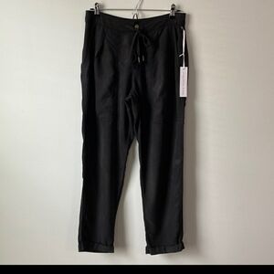 Young fabulous and broke black cargo joggers, neutral, womens Sz Medium.